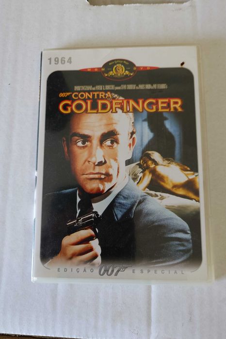 007 - Contra Goldfinger com Sean Connery (DVD)