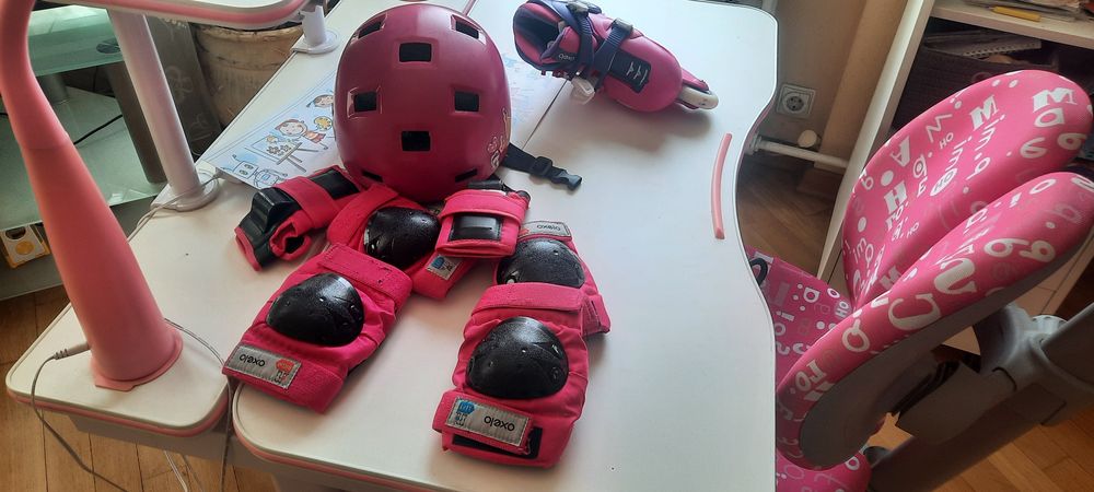 Ролики детские с защитой и сумкой