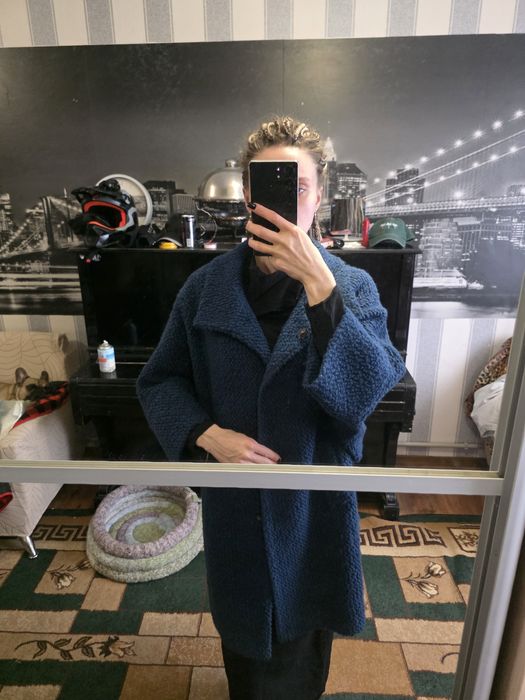 Жіноче пальто oversize з вовною як нове розмір S, M