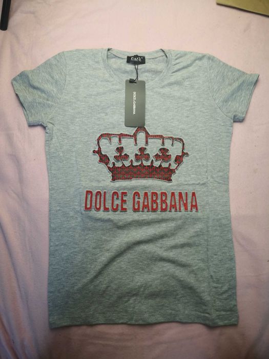 Koszulki damskie Dolce Gabbana Ralph Lauren tshirt kolory