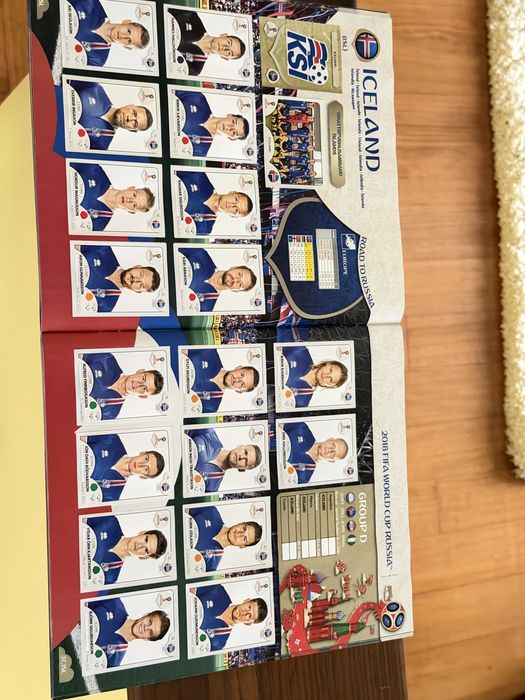 Caderneta Completa Panini Mundial 2018