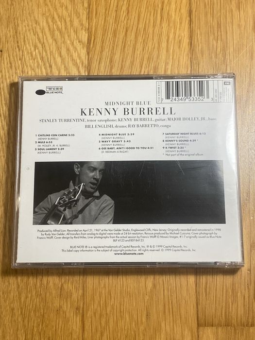 Kenny Burell - Midnight Blue CD