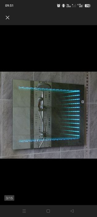 Lustro podświetlane 3D