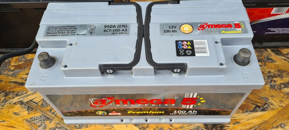 Акумулятор 100Ah 95Ah AGM