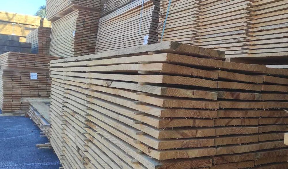 Tábuas de Solho de Cofragem Tosco Medida Fixa e Variável