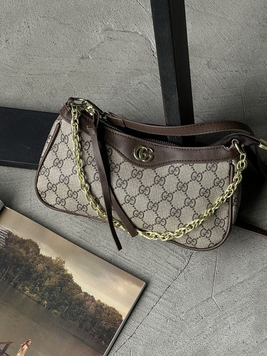Gucci Ophidia сумка кросбоді, бежева, нова