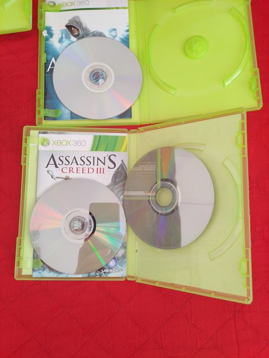 Zestaw gier assassin's Creed jak nowe  Xbox 360