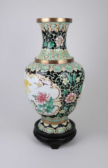 Jarra em esmalte de cantão - 26 cm