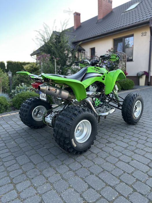 Kawasaki kfx 400, ltz 400 zarejestrowany