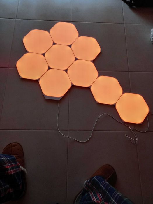 Nano leaf 9 leafs sem caixa