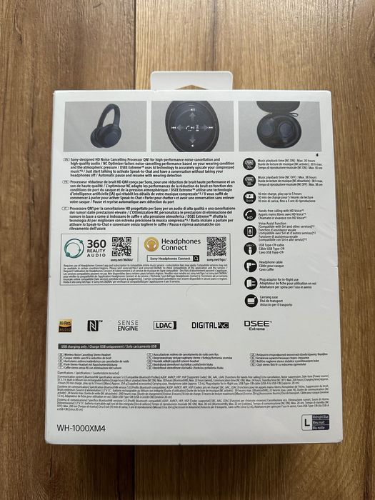 Nowe zafoliowane Sony wh-1000xm4 słuchawki bezprzewodowe