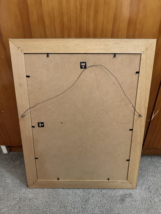 Moldura - tamanho médio (com vidro)