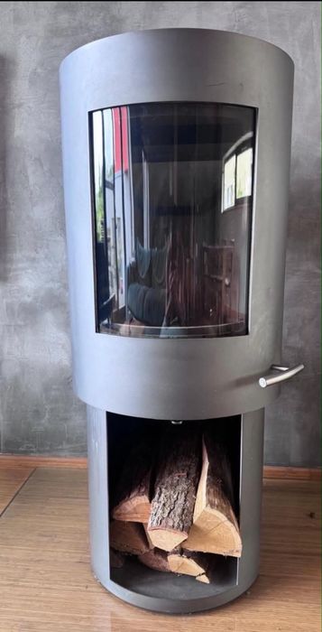 Kominek piec wolnostojący koza 6kw ogrzewanie