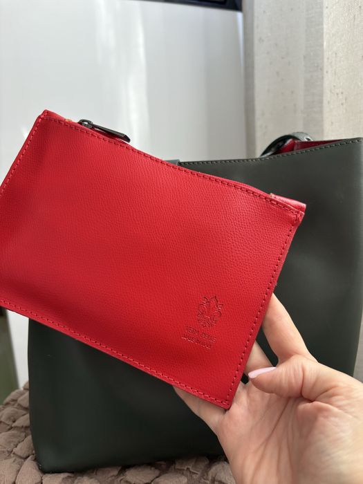 Кожаная женская сумка