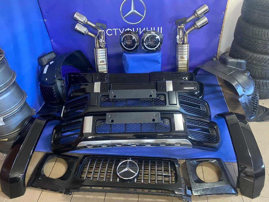 Бампер фари фонари оптика решітка решетка цілий обвіс G 463 6.3 AMG