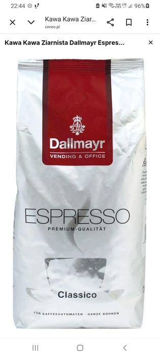 Dallmayr Espresso Classico kawa ziarnista 6kg
