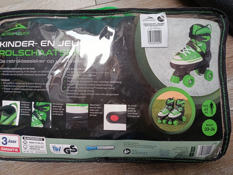 Wrotki rozmiar 33-36