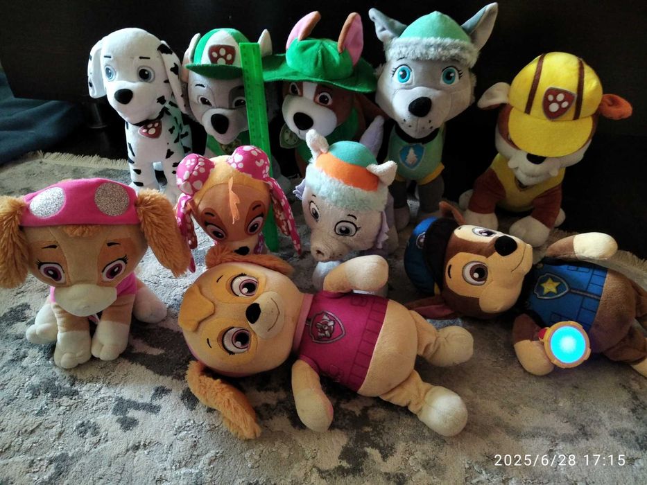 М'які іграшки Щенячий патруль