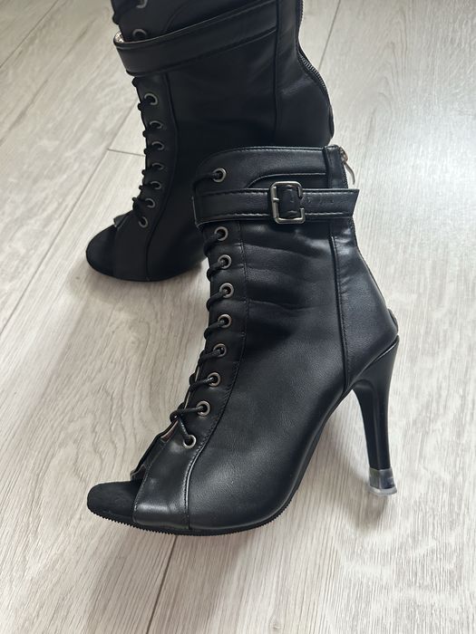 Взуття для high heels 37 розмір шкіряне