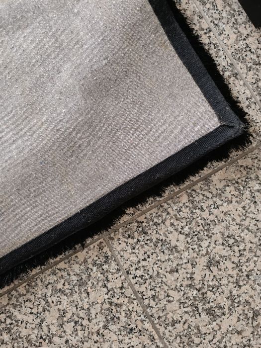 Carpete preta sala de jantar