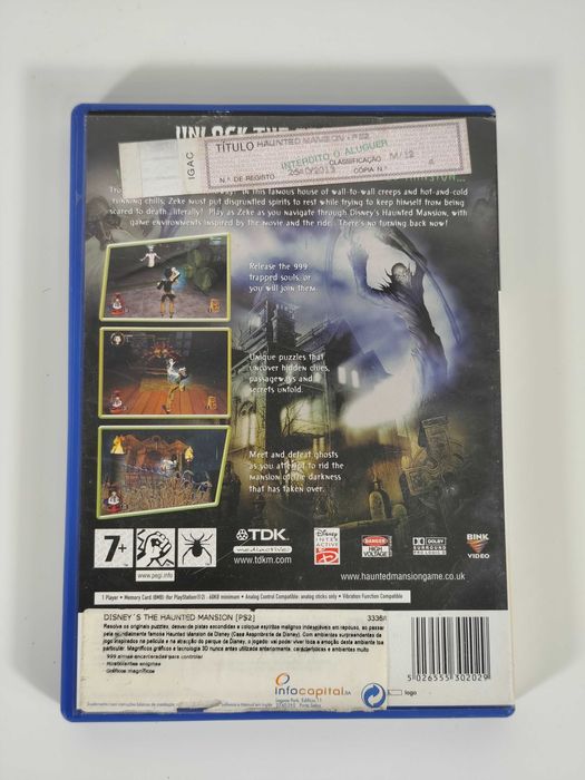 The Haunted Mansion Playstation 2 PS2