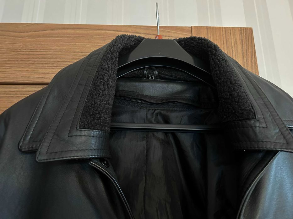 kurtka męska ze skóry