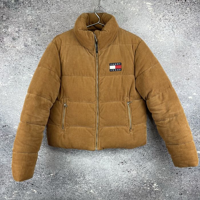Жіноча вельветова куртка Tommy Jeans | Пуховик Tommy Hilfiger | S-M
