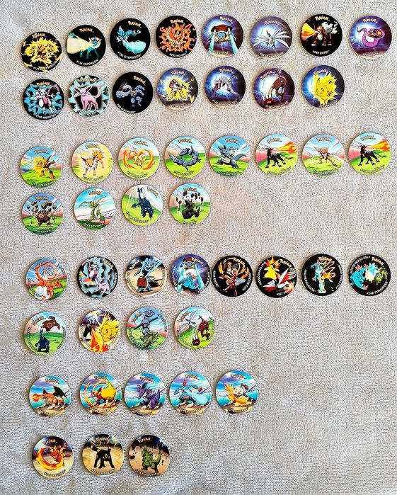 Bundle + 200 Tazos Pokémon