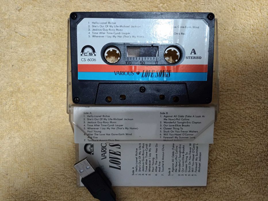 Cassete Audio Tape k7 - Love Songs