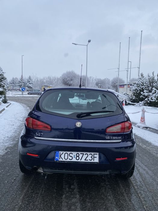 Alfa Romeo 147 1.6 benzyna polift 188tys przebiegu swietny stan