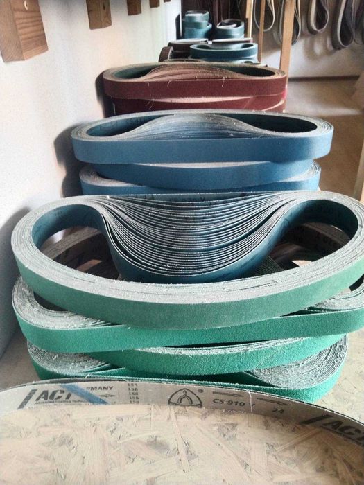 Шліфувальні стрічки (шліфстрічки) на гріндер