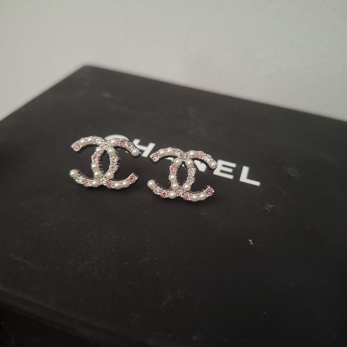 Przepiękne kolczyki wkretki cc kryształki cyrkonie jak ysl dior gucci