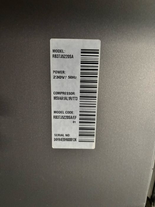 Frigorifico Samsung RB37J5220SA