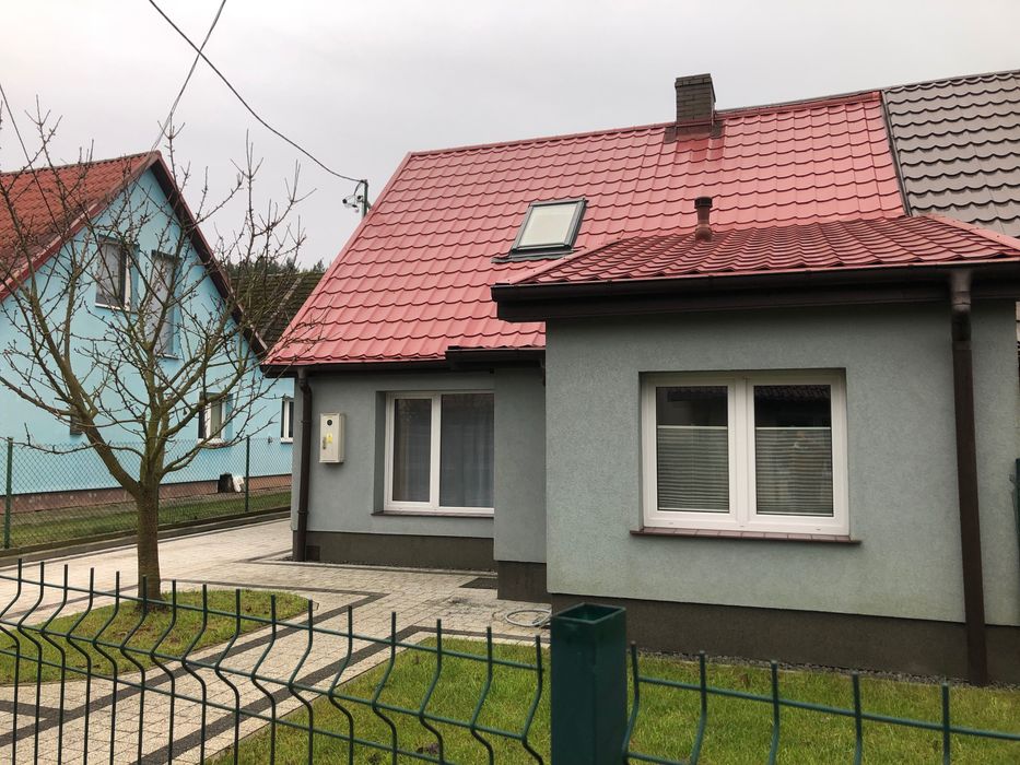 Dom bliźniak z ogrodem i garażem , bez pośredników