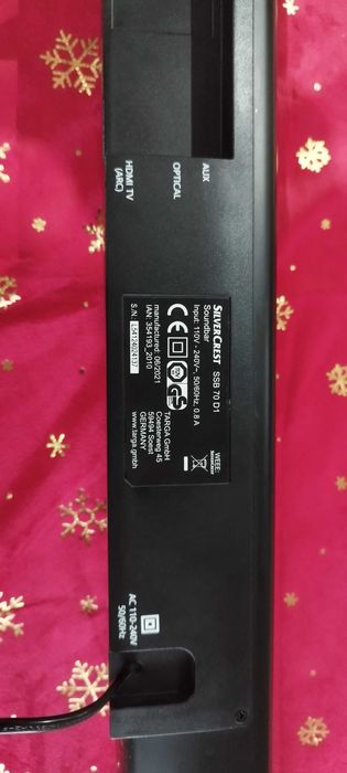 Głośnik Soundbar Silvercrest bluetooth
