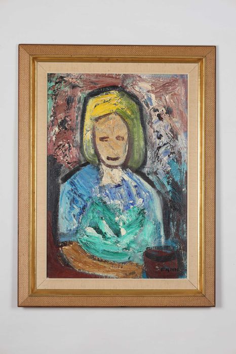 -ARTexpert- Obraz olejny na płótnie Gösta Falck portret