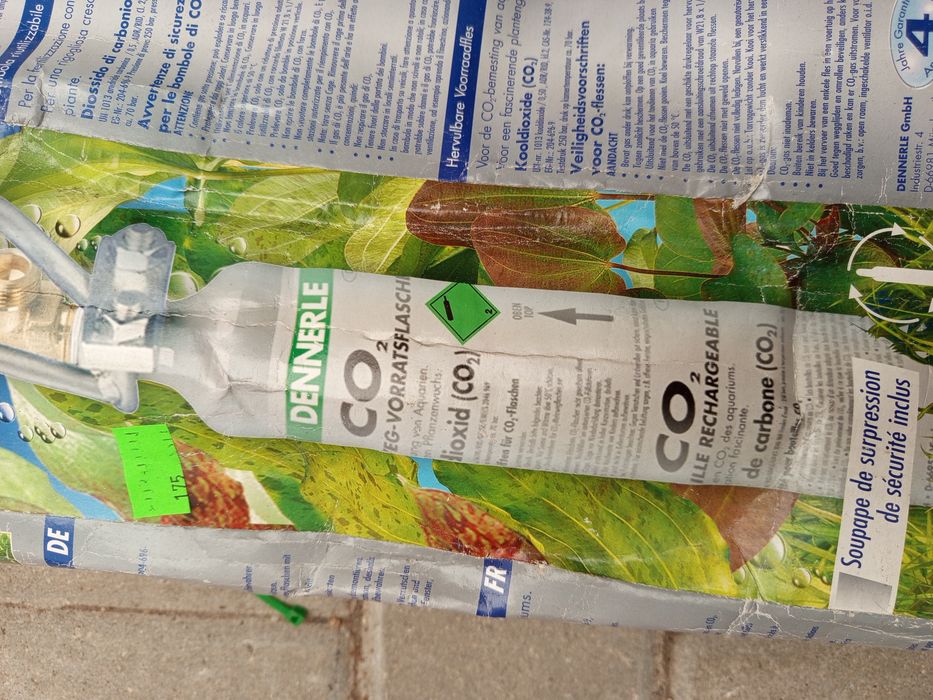 Butla CO2 akwarystyczna dennerle