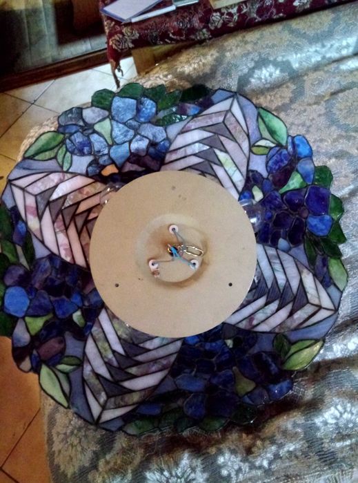 Plafon witrażowy. Bydgoszcz. Szwederowo.