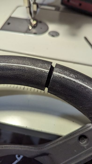 Канавкоріз для керма (канавкорез) для перетяжки керма