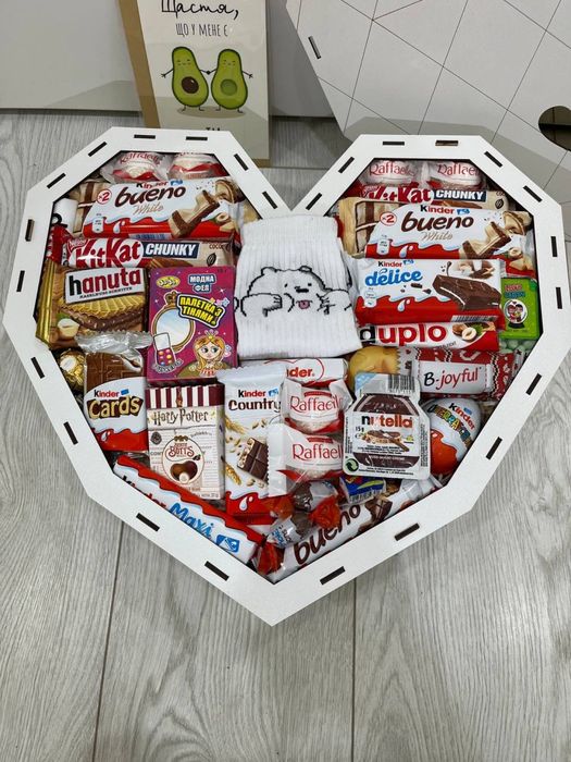НАЙКРАЩА ЦІНА! Подарунковий набір с солодощами / Подарунок на свято