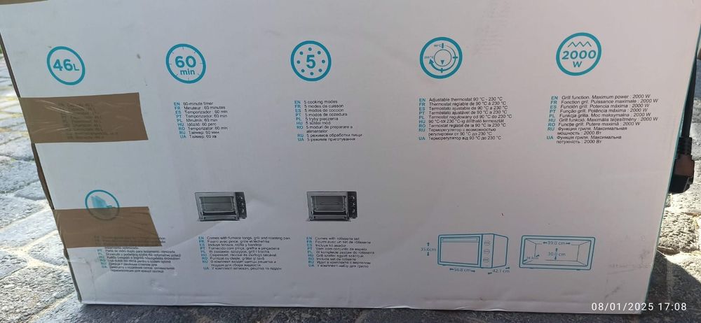 Piekarnik przenośny Qilive