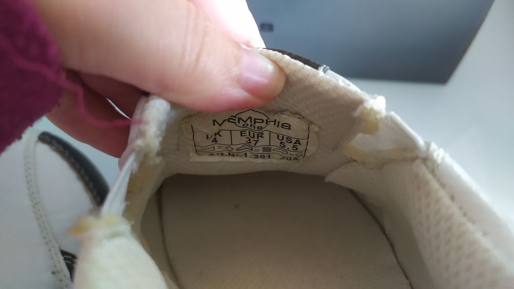 Tênis sapatilhas novos Memphis One tamanho 37