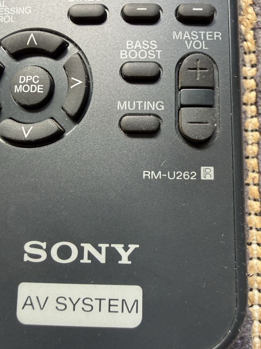 Pilot Sony AV System RM-U262