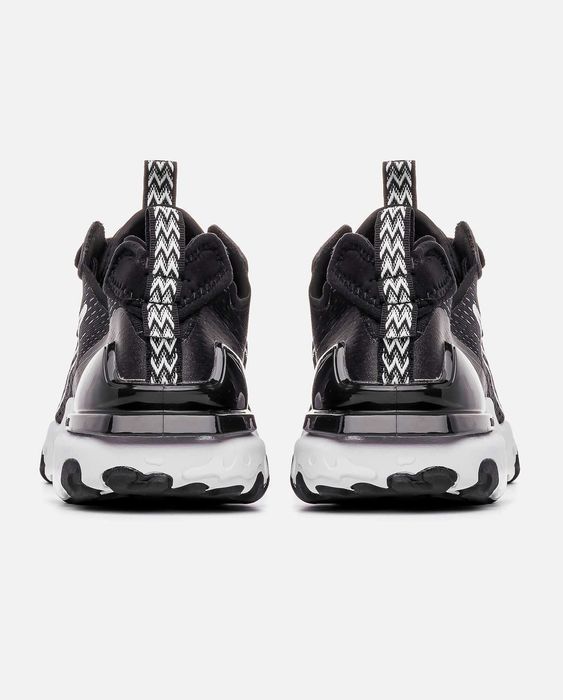 Мужские кроссовки Nike React Vision Black-White Premium. 40-45