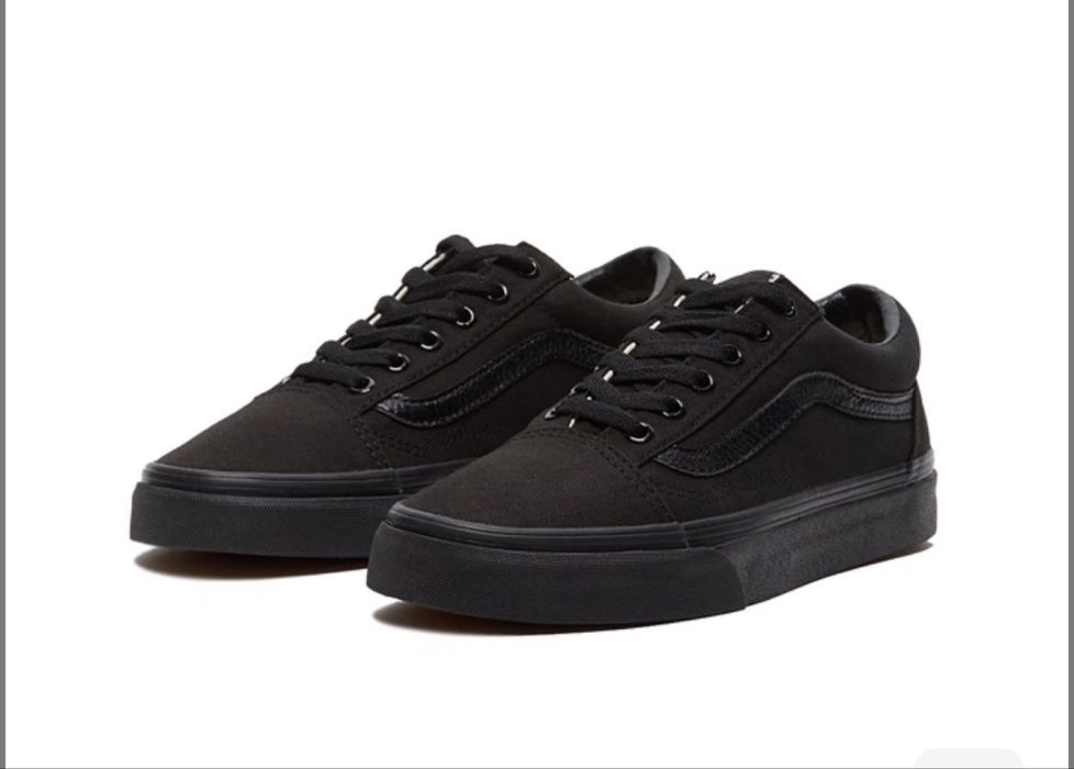 Жіночі кеди vans old skool mono black чорний