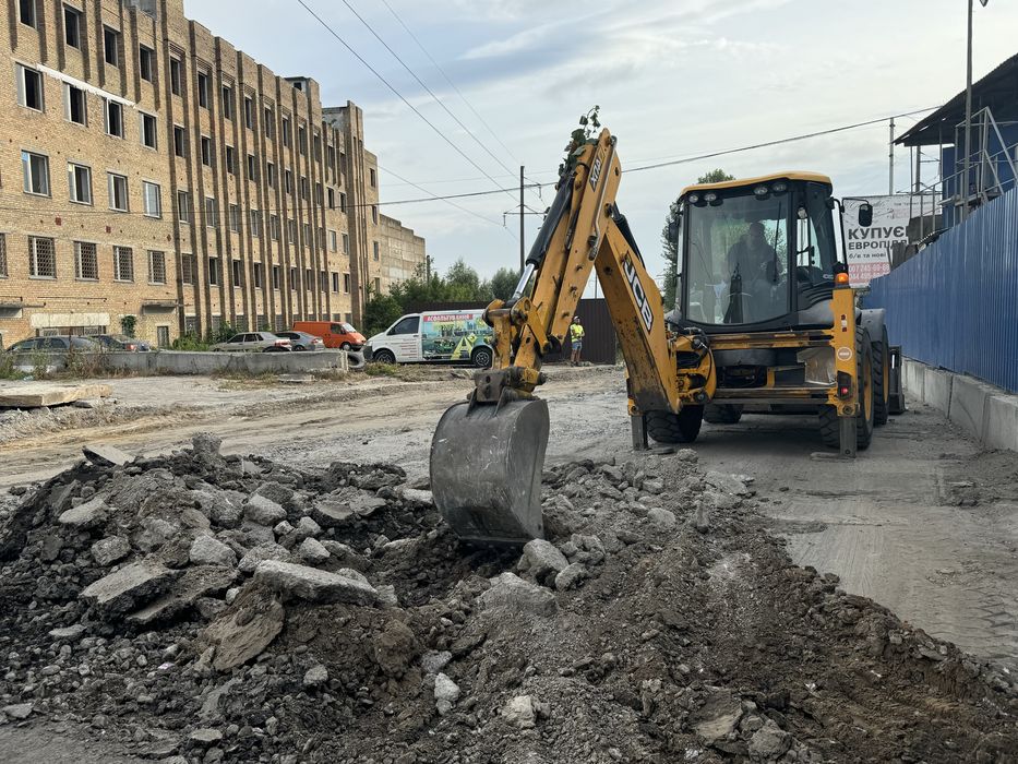 Оренда екскаватор навантажувача JCB