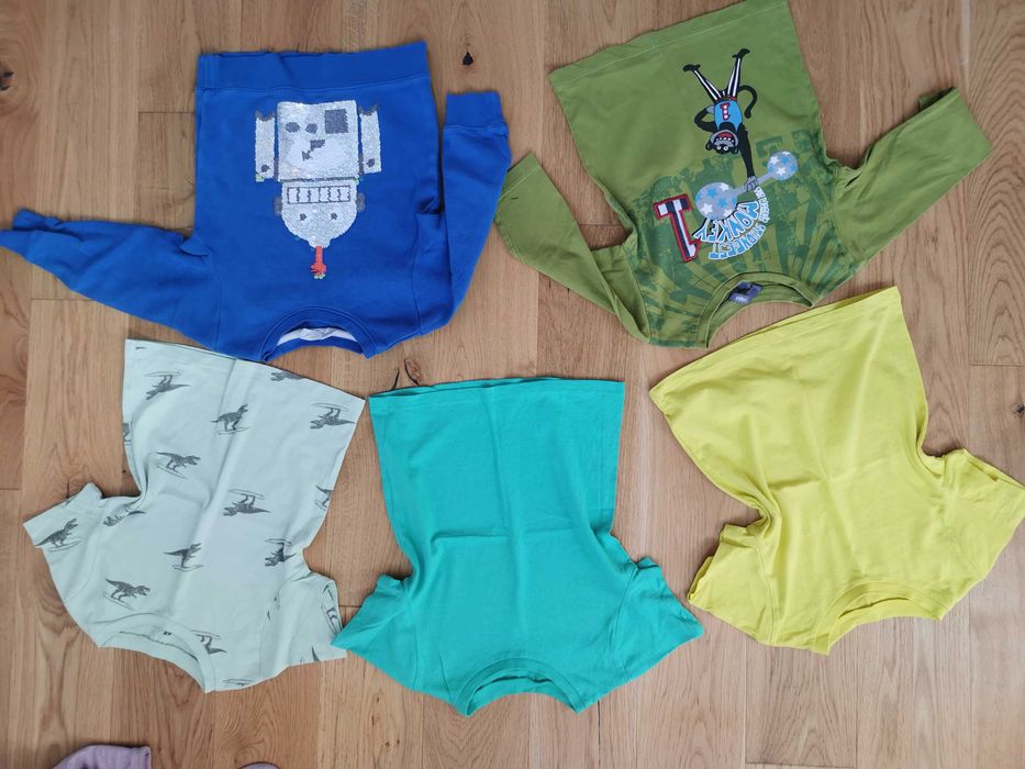 92 - 104 H&M Zestaw bluzek dla chłopca