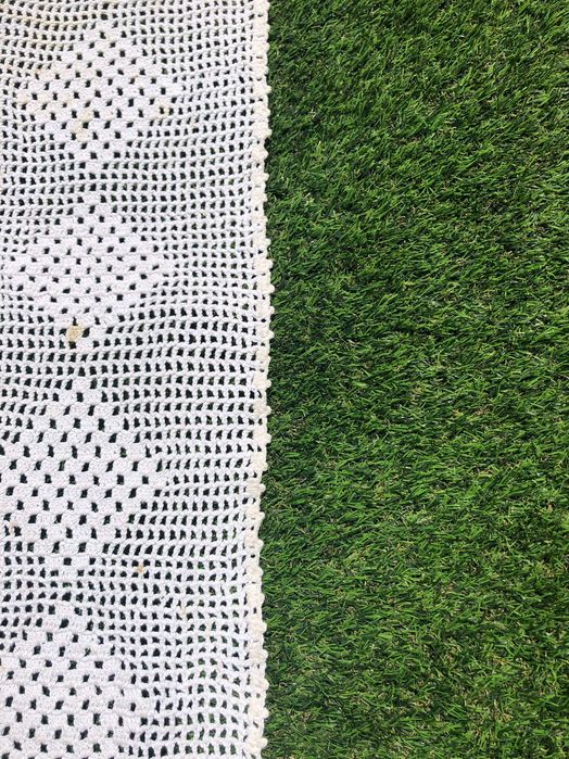 Quatro naperons em crochet antigos