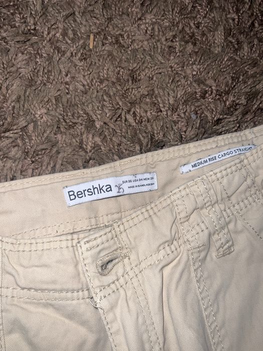 Spodnie cargo bershka 36