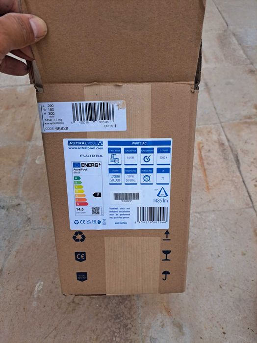 Luz led para piscina